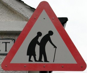 elderly crossing - Square Cow Moovers