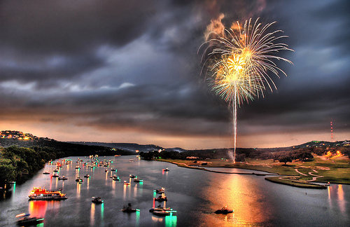 Fireworks in Austin