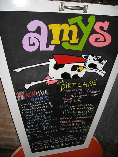 Amys Menu