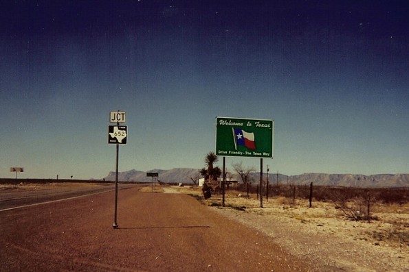 Texas signage