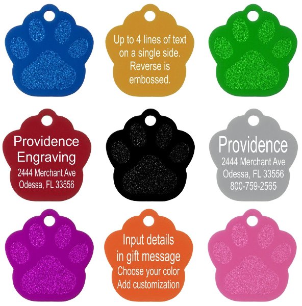 Colorful Pet Tags