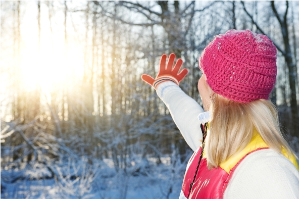 waving to winter