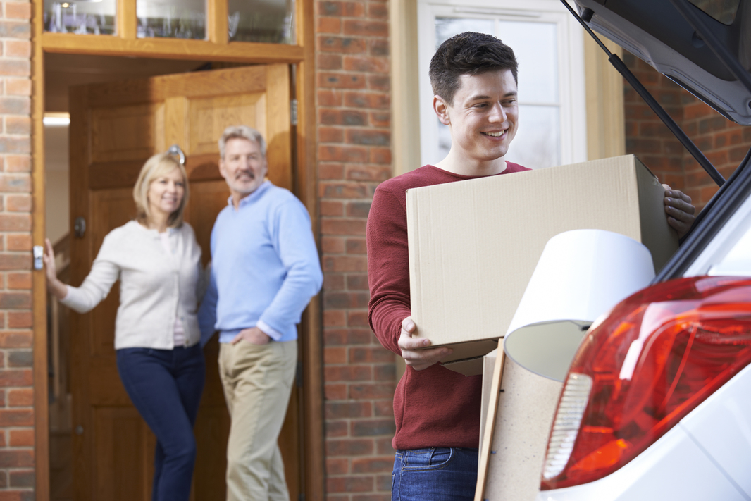 Parent Pain Points When College Kids Move Back In - Square Cow Moovers