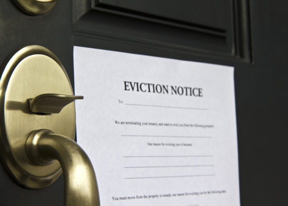 bigstock Eviction Notice Letter On Fron 15468485 - Square Cow Moovers