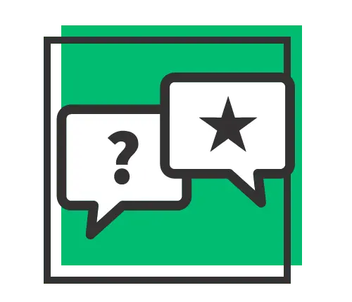 Chat Bubble Icon Square Cow - Square Cow Moovers