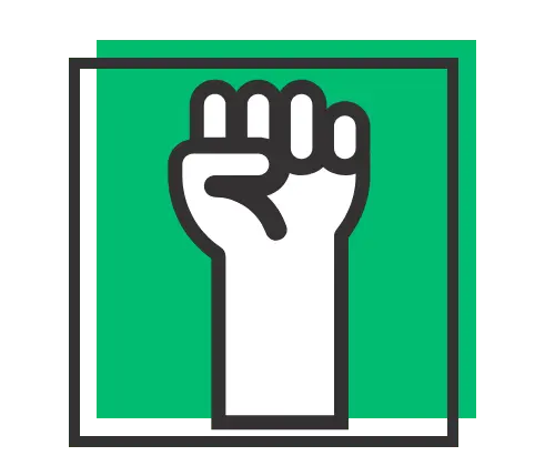 Fist Icon Square Cow - Square Cow Moovers