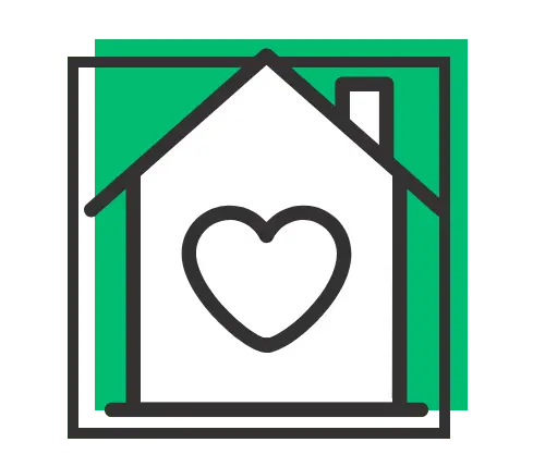 House Love Icon Square Cow - Square Cow Moovers