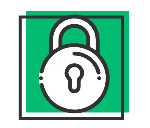 Lock Icon Square Cow - Square Cow Moovers